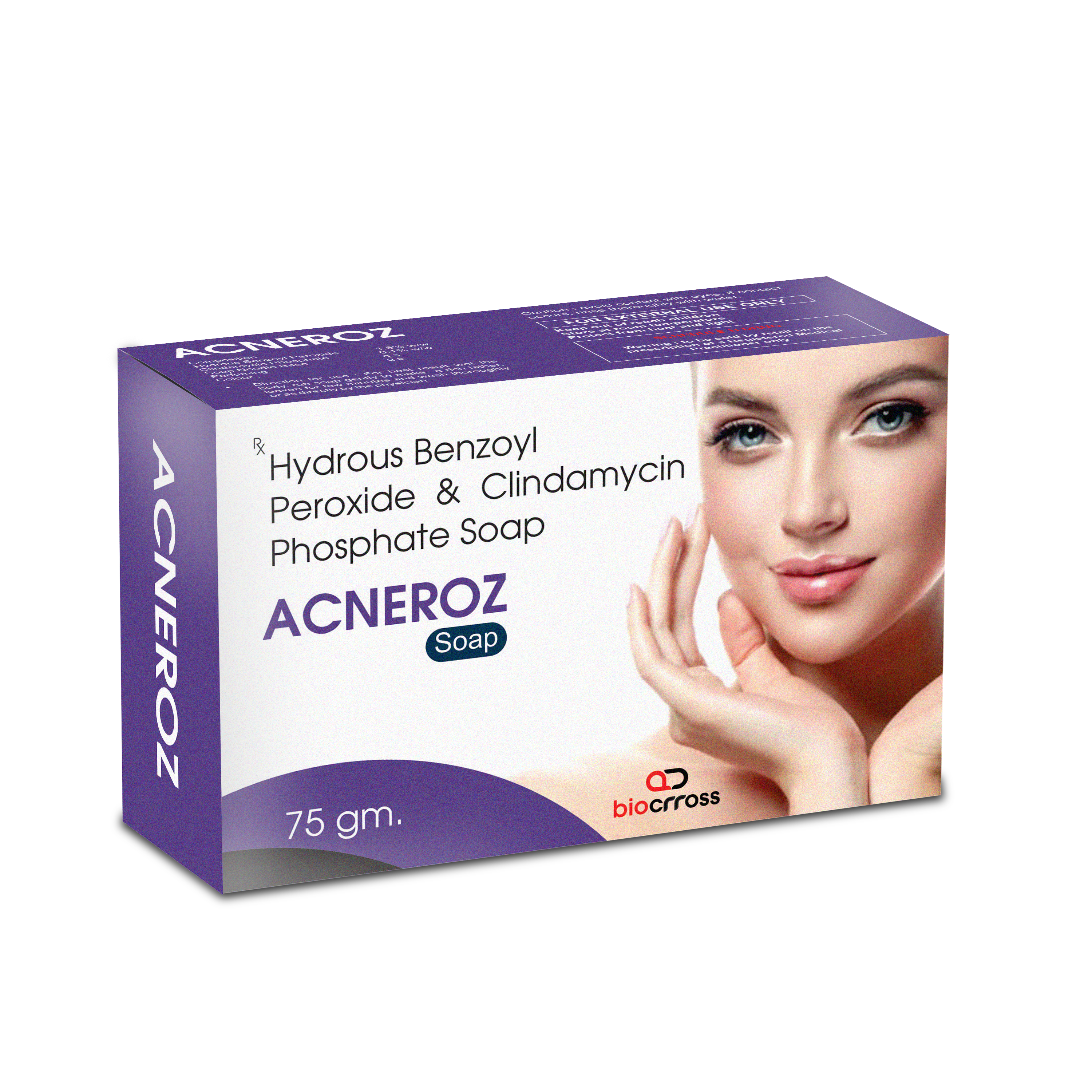 ACNEROZ SOAP 75GM