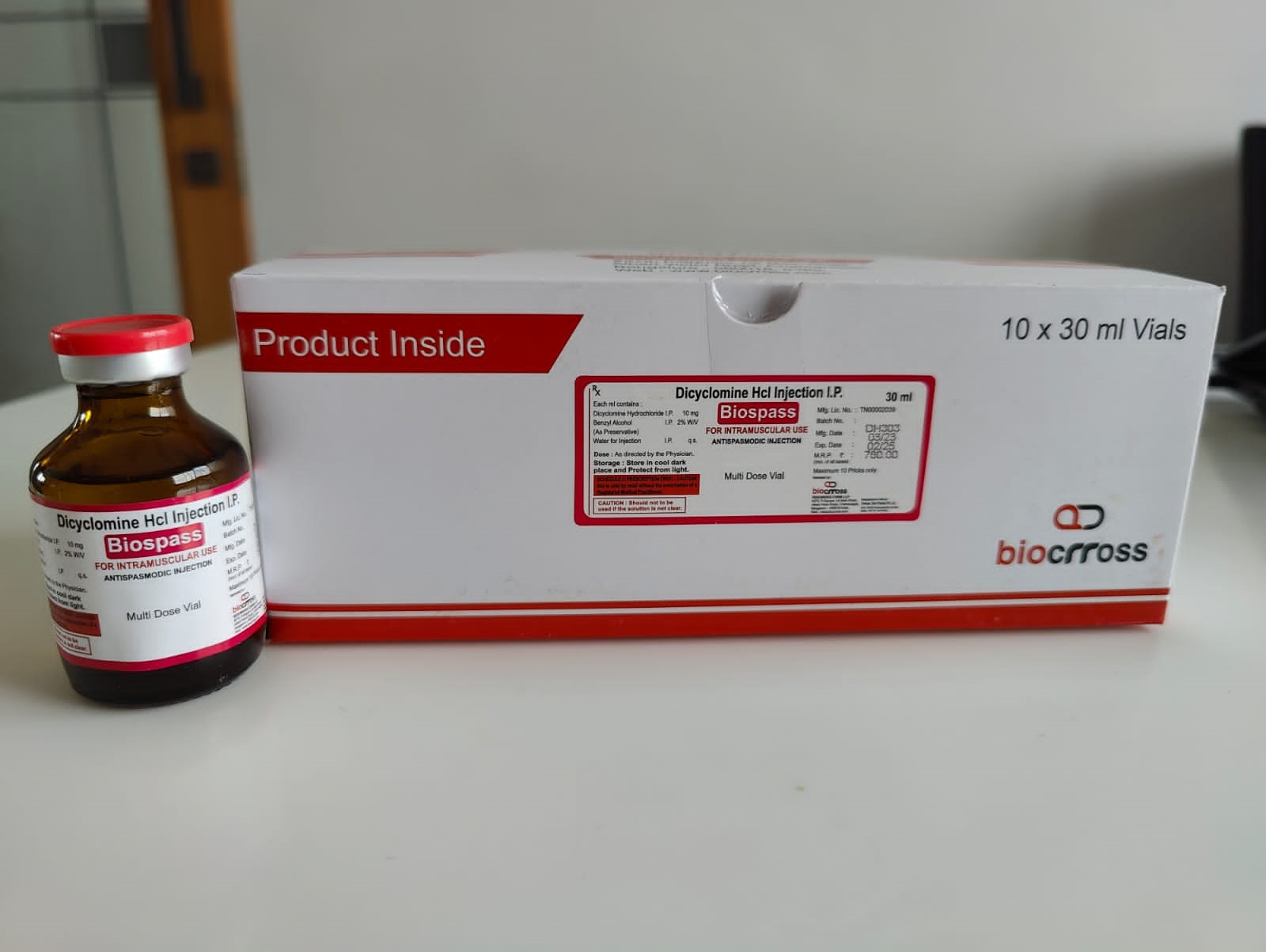 BIOSPASS INJ 30ML