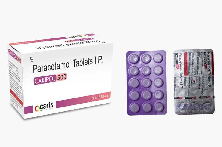 CARIPOL 500 15'S TAB(VOILET)