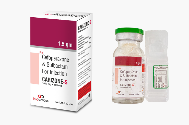 CARIZONE-S 1.5GM INJ