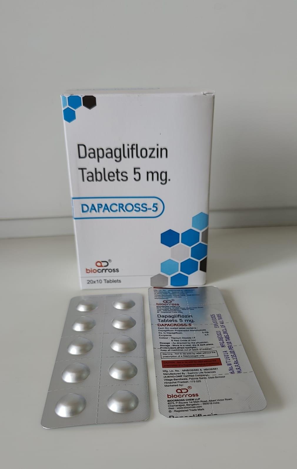 DAPACROSS-5MG TAB