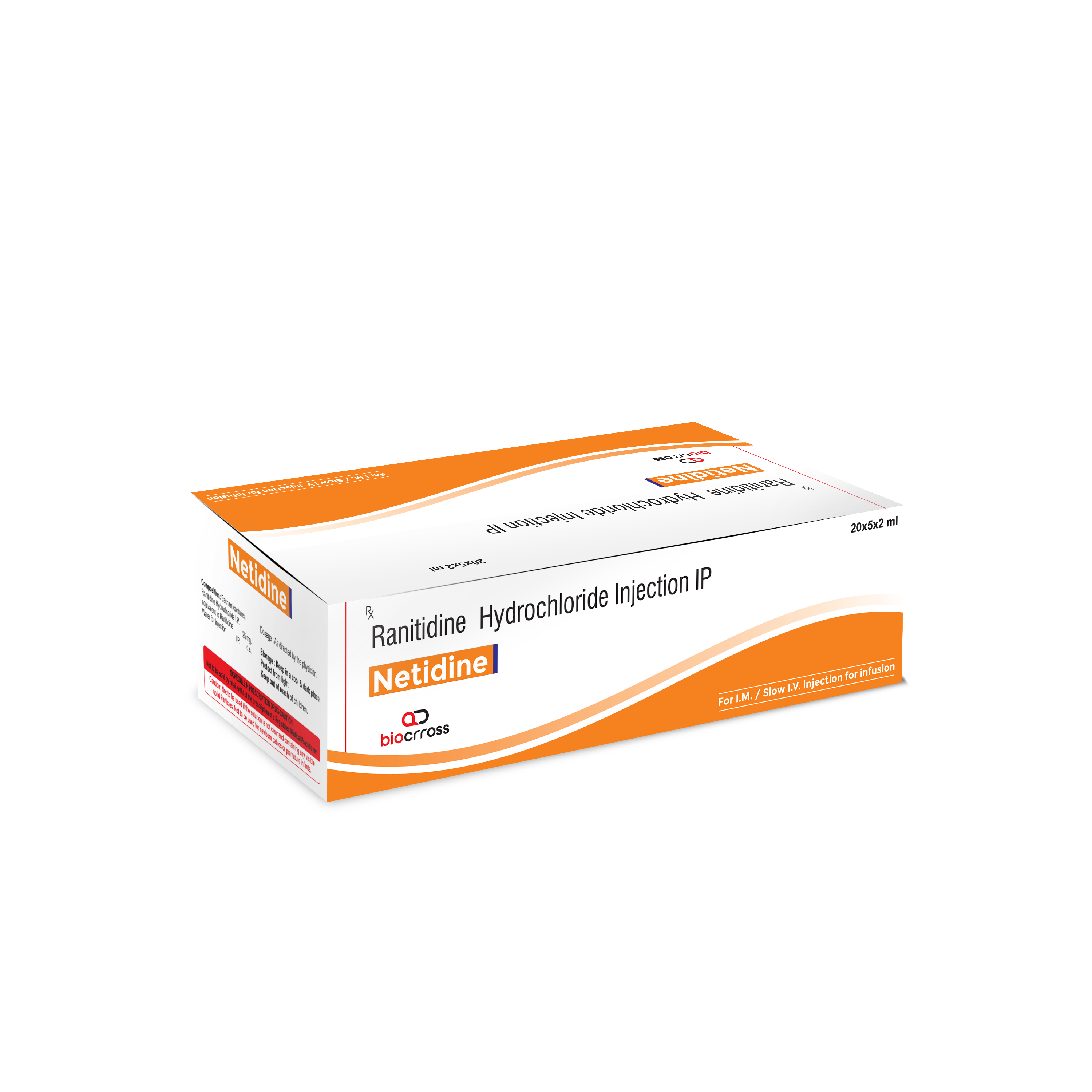 NETIDINE 2ML AMP