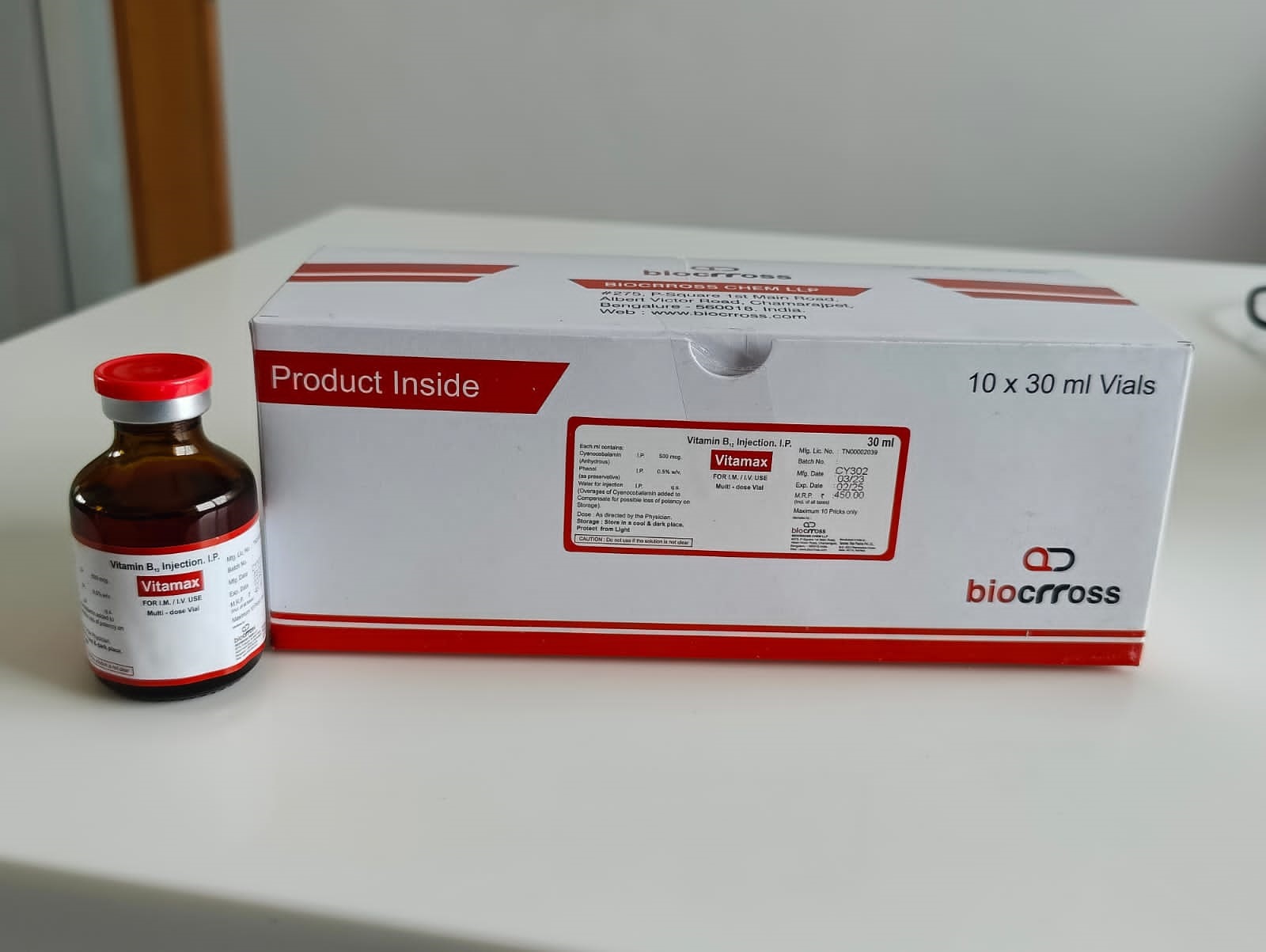 VITAMAX INJ 30ML