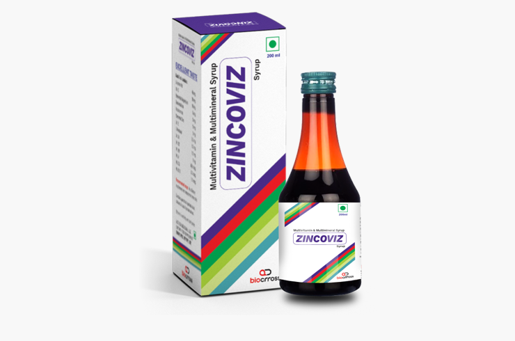 ZINCOVIZ SYRUP 200ML